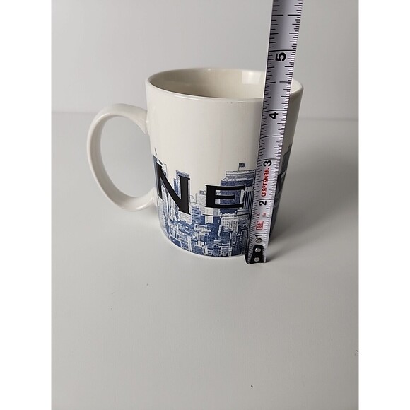Starbucks New York Skyline Barista Series One The Big Apple Coffee Mug Cup 2002 - Picture 9 of 10